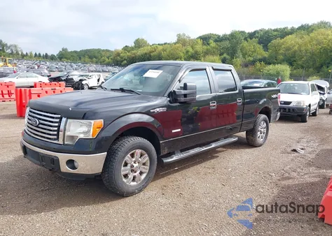 2012 Ford F-150 Xlt z USA, uszkodzony, nr VIN 1FTFW1ET0CFA11518